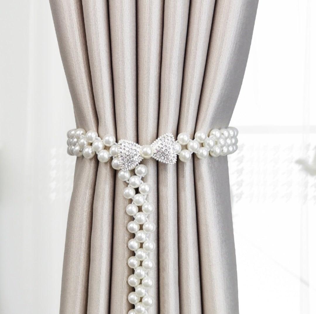 Curtain Tieback High Quality Elastic Holder Hook Buckle Clip Pretty And Fashion Polyester Decorative Home Accessories Modern Simple Style Curtain Tie Backs Stevvex