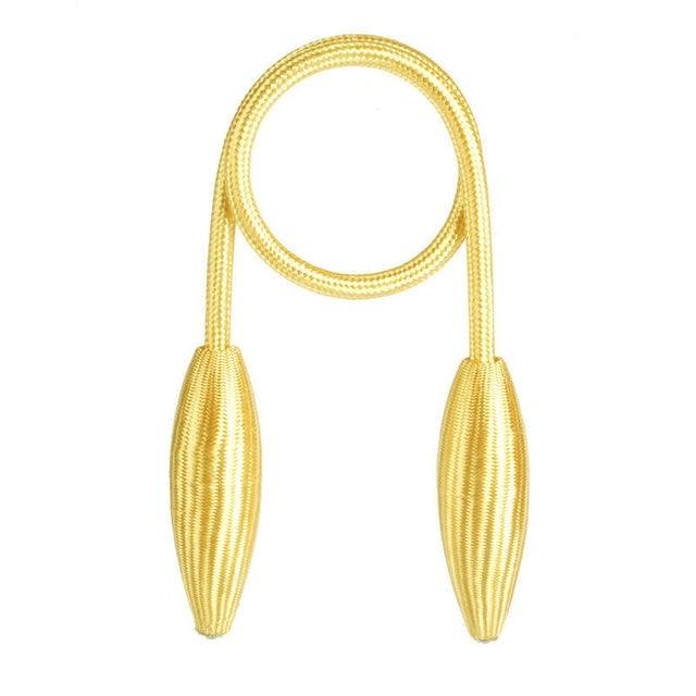 Curtain Tieback High Quality Holder Hook Buckle Clip Polyester Pretty And Fashion Decorative Home Accessories Curtain Tiebacks Clips Creative Window Drape Twist Tie Backs European Style Custom Made Curtain Holders Decorative 57cm Stevvex