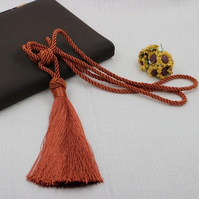 Curtain Tieback Tieback Tassel Tie Backs Decorative Curtain Clips Holdbacks Curtain Accessories For Drape Tassels Curtain Tiebacks Curtain Tassel Tiebacks Hanging Ball Tassel Curtain Hold-Backs Decorative Stevvex