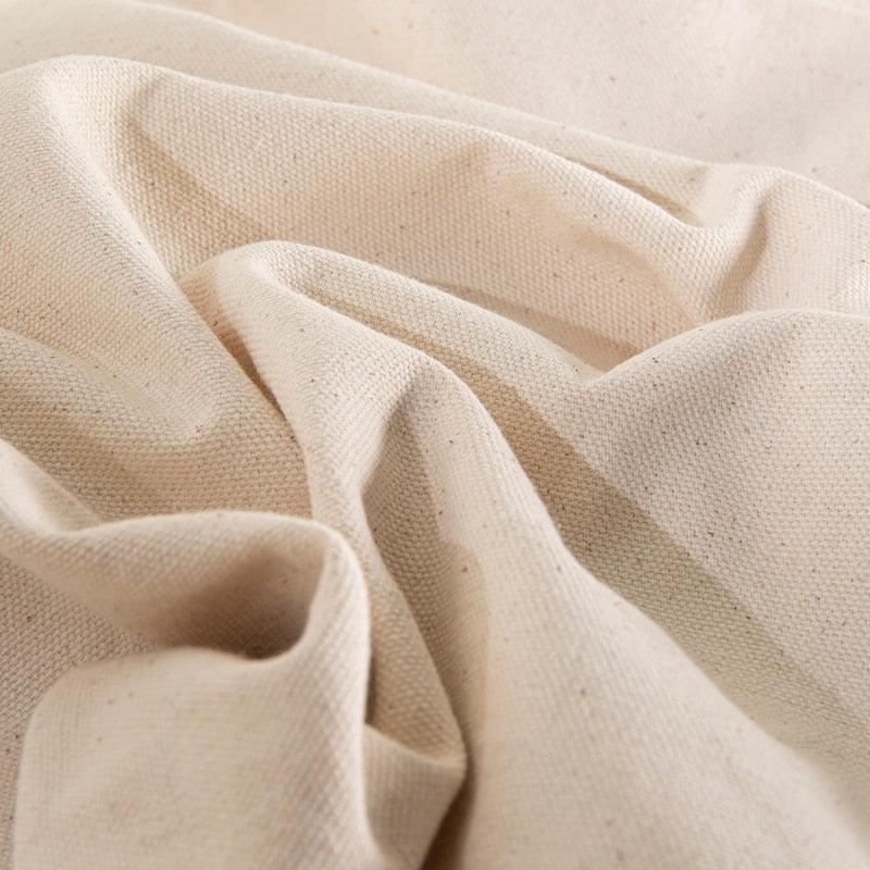 Cushion Cover Cotton Linen Pillowcase Tufted Beige Decorative Fashionable Cotton Hand-Woven Throw Pillow Covers Tufted  Pillow Covers  Bedroom Throw Pillow Cushion For Bed Home Stevvex