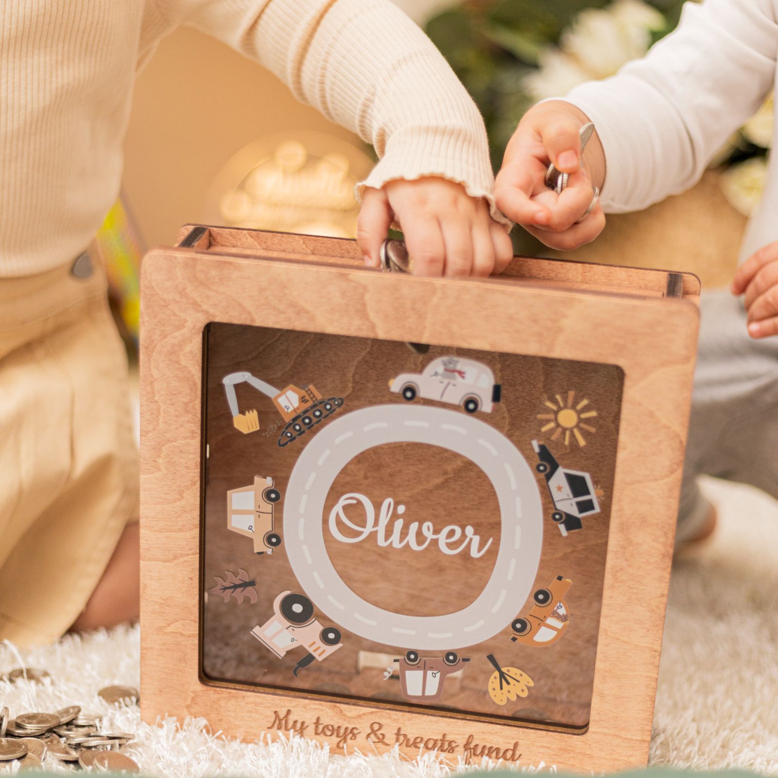 Acrylic Personalized Boxes - Cars - SJB-DIAMOND ELITES