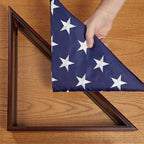 Custom Flag Case Navy Retirement Gift - Made in USA The Military Gift Store