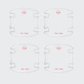 Custom Logo Car Door Sticker Scratches Resistant Cover Auto Handle Protection Film Anti-Scratch Invisible Car Door Handle Stickers Fit for Mercedes Benz Carbon Fiber Protection Film Anti-Collision Protection Exterior Accessory Car Decor Car Stickers Stevvex