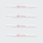 Custom Logo Car Door Sticker Scratches Resistant Cover Auto Handle Protection Film Anti-Scratch Invisible Car Door Handle Stickers Fit for Mercedes Benz Carbon Fiber Protection Film Anti-Collision Protection Exterior Accessory Car Decor Car Stickers Stevvex