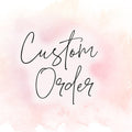Custom order Enjoy The Wood