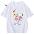 Customized Cotton Parent-Child T-Shirts – Ramadan & Keffiyeh Design for Kids and Adults (MTC001)