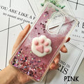 Cute 3D Squishy Cat Case For Xiaomi Redmi 5 plus 4X 8A 9A 9C 10T Luxury Glitter Quicksand Phone Case Redmi Note 5 9 Pro 5A Prime ,3D Shiny Quicksand Moving Bling Glitter Liquid Sparkle Flowing Soft Silicone Bumper Mirror Back Protective Case Stevvex