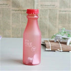 Cute 550ML Candy Color Free Water Bottles Leak-proof Drinking Cup Kettle Outdoor Sports Water Bottle for Travel Running Camping Stevvex