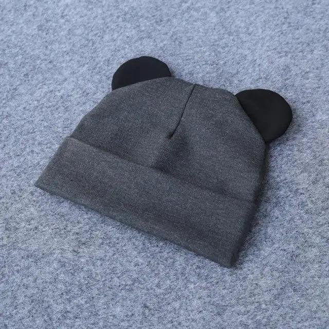 Cute Baby 0-12M Hat With Ears Casual Style Kids Autumn Winter Hat Classic  Boys And Girls Beanie Stevvex