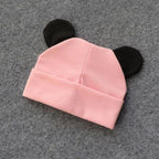 Cute Baby 0-12M Hat With Ears Casual Style Kids Autumn Winter Hat Classic  Boys And Girls Beanie Stevvex