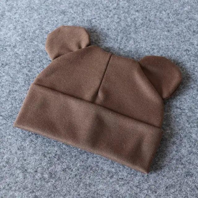 Cute Baby 0-12M Hat With Ears Casual Style Kids Autumn Winter Hat Classic  Boys And Girls Beanie Stevvex