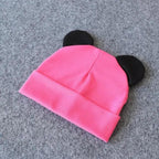 Cute Baby 0-12M Hat With Ears Casual Style Kids Autumn Winter Hat Classic  Boys And Girls Beanie Stevvex