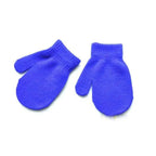 Cute Baby Colorful Thick Warm Gloves For Kids Classic Full Finger Mittens Soft Comfortable Winter Gloves For Children Stevvex