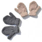 Cute Baby Colorful Thick Warm Gloves For Kids Classic Full Finger Mittens Soft Comfortable Winter Gloves For Children Stevvex