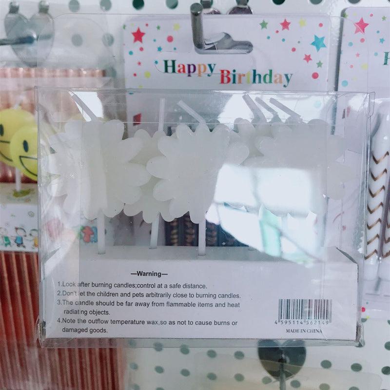 Cute Birthday Candle Daisy Birthday Candles Kids With Smiley Faces Children's Birthday Candles Birthday Cake Decorations Themed Party Supplies Lovely Flower Candles Daisy Shape Stevvex