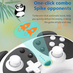Cute Black White Joystick Wireless Bluetooth Panda Joystick Remote Controller Gamepad Compatible With For PC Laptop Stevvex