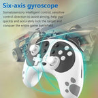 Cute Black White Joystick Wireless Bluetooth Panda Joystick Remote Controller Gamepad Compatible With For PC Laptop Stevvex