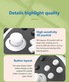 Cute Black White Joystick Wireless Bluetooth Panda Joystick Remote Controller Gamepad Compatible With For PC Laptop Stevvex