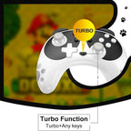 Cute Black White Joystick Wireless Bluetooth Panda Joystick Remote Controller Gamepad Compatible With For PC Laptop Stevvex