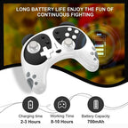 Cute Black White Joystick Wireless Bluetooth Panda Joystick Remote Controller Gamepad Compatible With For PC Laptop Stevvex