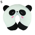 Cute Cartoon Animals U Shaped Pillow Toddler Neck Pillow Travel Car Neck Rest Pillow Support Head Rest Cushion Panda Cat Bear Rabbit Pig Kids Travel Pillow Toddler Neck Pillow U-Shaped Animal Kids Neck Pillow With 3D Embroidery For Airplane Stevvex