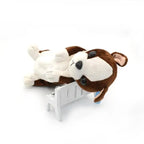 Cute Cartoon Dog Pencil Case For Teen Girls Cosmetic Bag Vintage Lightweight Stationery School Case