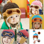 Cute Cartoon Winter Warm Baby Earflap Full Cover Beanies Classic Fur Soft Baby Hats For Girls And Boys Winter Beanies Stevvex