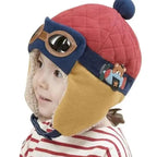Cute Cartoon Winter Warm Baby Earflap Full Cover Beanies Classic Fur Soft Baby Hats For Girls And Boys Winter Beanies Stevvex