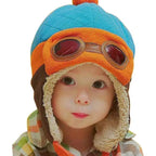 Cute Cartoon Winter Warm Baby Earflap Full Cover Beanies Classic Fur Soft Baby Hats For Girls And Boys Winter Beanies Stevvex