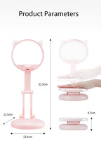 Cute Cat LED Table Lamp Children Study Eye Protection Desk Lamp 3600/6400mAh Long Battery Life Smart Bedroom Night Lamp Decorative Table Lamp Cute Study Lamps for Bedroom Décor Stevvex
