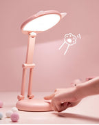 Cute Cat LED Table Lamp Children Study Eye Protection Desk Lamp 3600/6400mAh Long Battery Life Smart Bedroom Night Lamp Decorative Table Lamp Cute Study Lamps for Bedroom Décor Stevvex