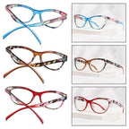 Cute Clear Optical Glasses Frame Women Square Frame Retro Eyeglasses High Definition Reading Glasses Unisex Anti Blue Light Eyeglasses Ultra Light PC Frames Glasses Vision Care Eyewear +1.00~4.00 Stevvex