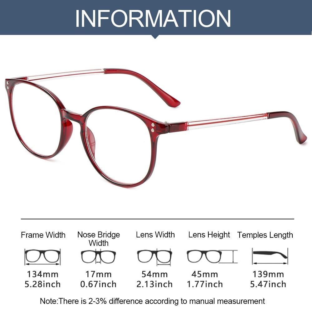 Cute Clear Optical Glasses Frame Women Square Frame Retro Eyeglasses High Definition Reading Glasses Unisex Anti Blue Light Eyeglasses Ultra Light PC Frames Glasses Vision Care Eyewear +1.00~4.00 Stevvex