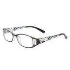 Cute Clear Optical Glasses Frame Women Square Frame Retro Eyeglasses High Definition Reading Glasses Unisex Anti Blue Light Eyeglasses Ultra Light PC Frames Glasses Vision Care Eyewear +1.00~4.00 Stevvex