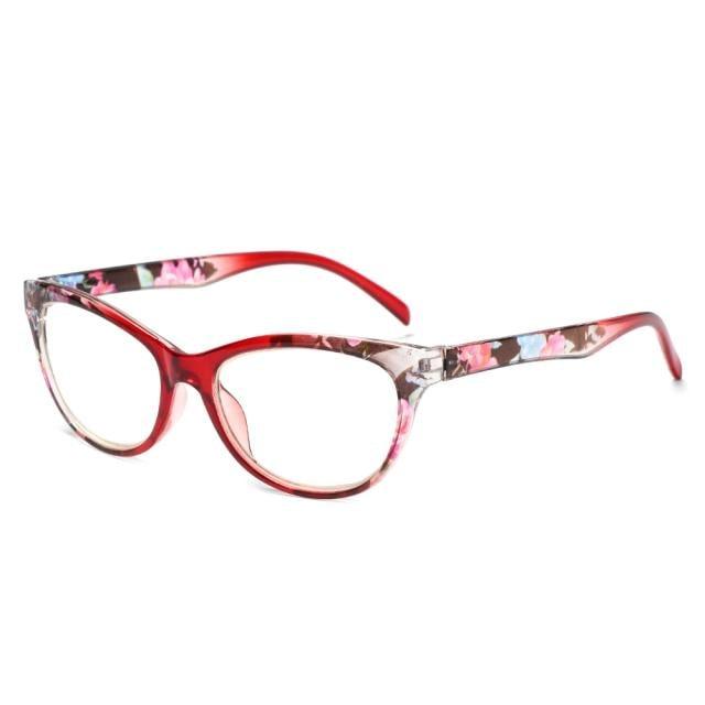 Cute Clear Optical Glasses Frame Women Square Frame Retro Eyeglasses High Definition Reading Glasses Unisex Anti Blue Light Eyeglasses Ultra Light PC Frames Glasses Vision Care Eyewear +1.00~4.00 Stevvex