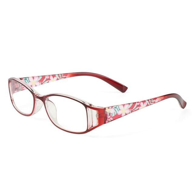 Cute Clear Optical Glasses Frame Women Square Frame Retro Eyeglasses High Definition Reading Glasses Unisex Anti Blue Light Eyeglasses Ultra Light PC Frames Glasses Vision Care Eyewear +1.00~4.00 Stevvex