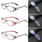 Cute Clear Optical Glasses Frame Women Square Frame Retro Eyeglasses High Definition Reading Glasses Unisex Anti Blue Light Eyeglasses Ultra Light PC Frames Glasses Vision Care Eyewear +1.00~4.00 Stevvex