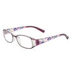 Cute Clear Optical Glasses Frame Women Square Frame Retro Eyeglasses High Definition Reading Glasses Unisex Anti Blue Light Eyeglasses Ultra Light PC Frames Glasses Vision Care Eyewear +1.00~4.00 Stevvex