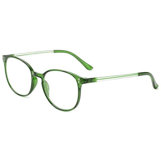 Cute Clear Optical Glasses Frame Women Square Frame Retro Eyeglasses High Definition Reading Glasses Unisex Anti Blue Light Eyeglasses Ultra Light PC Frames Glasses Vision Care Eyewear +1.00~4.00 Stevvex