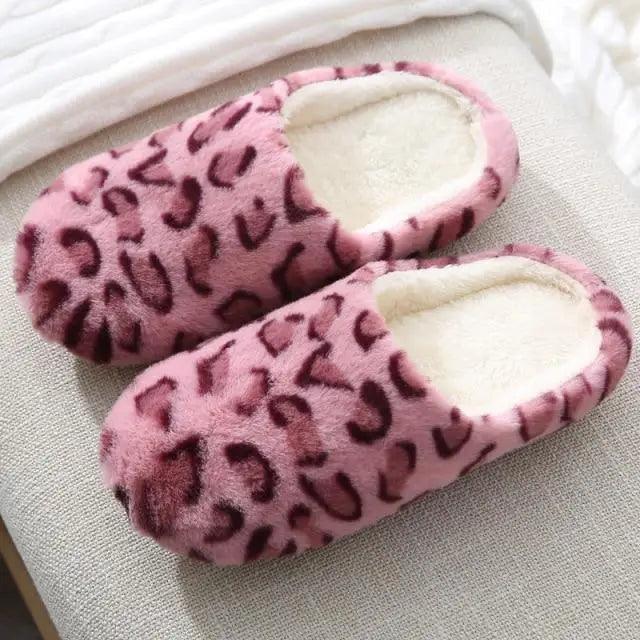 Cute Fluffy Ladies Indoor Warm Slippers Furry Luxury Flip Flops   Women's Fashion Flat Soft Flip Flops Stevvex