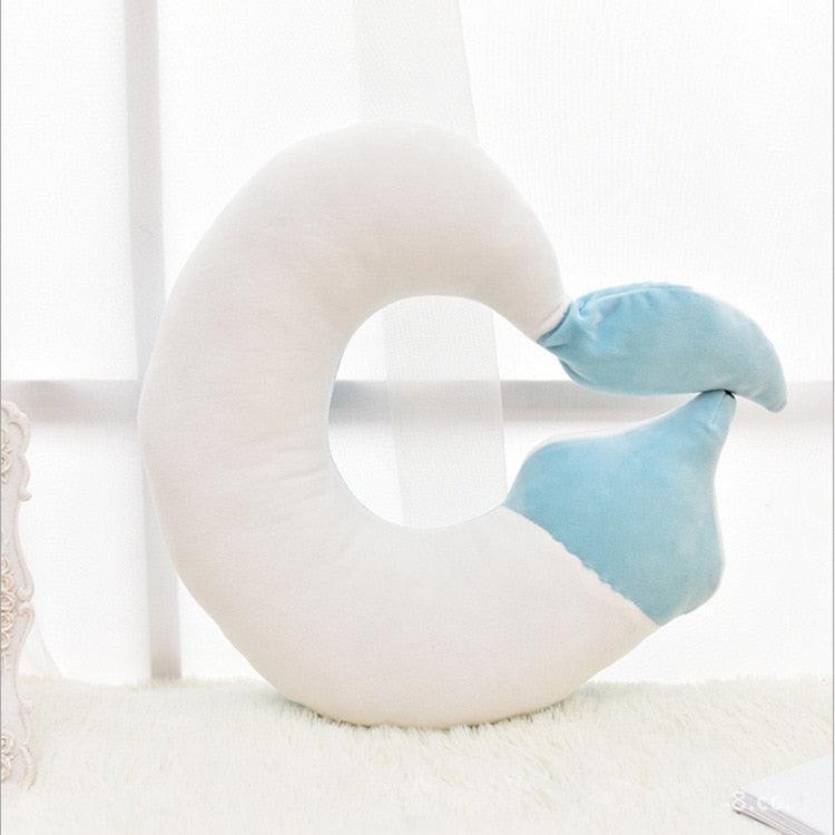 Cute Fox Animal Cotton Plush U Shape Neck Pillow Travel Car Home Pillow Nap Animal Pillow Health Care with Eye Mask Cute Fox U Shaped Neck Pillow for Car Airplane Traveling ,Animal Plush Stuffed Travel Pillow Travel Pillows Cartoon Planes Fox Animal Stevvex