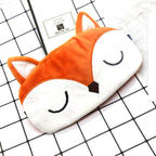 Cute Fox Animal Cotton Plush U Shape Neck Pillow Travel Car Home Pillow Nap Animal Pillow Health Care with Eye Mask Cute Fox U Shaped Neck Pillow for Car Airplane Traveling ,Animal Plush Stuffed Travel Pillow Travel Pillows Cartoon Planes Fox Animal Stevvex