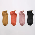 Cute Heart Design 4 Pairs Socks For Women Fashion Spring Cotton Modern Girls Casual Outdoor Socks For Women Stevvex
