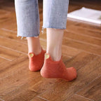Cute Heart Design 4 Pairs Socks For Women Fashion Spring Cotton Modern Girls Casual Outdoor Socks For Women Stevvex