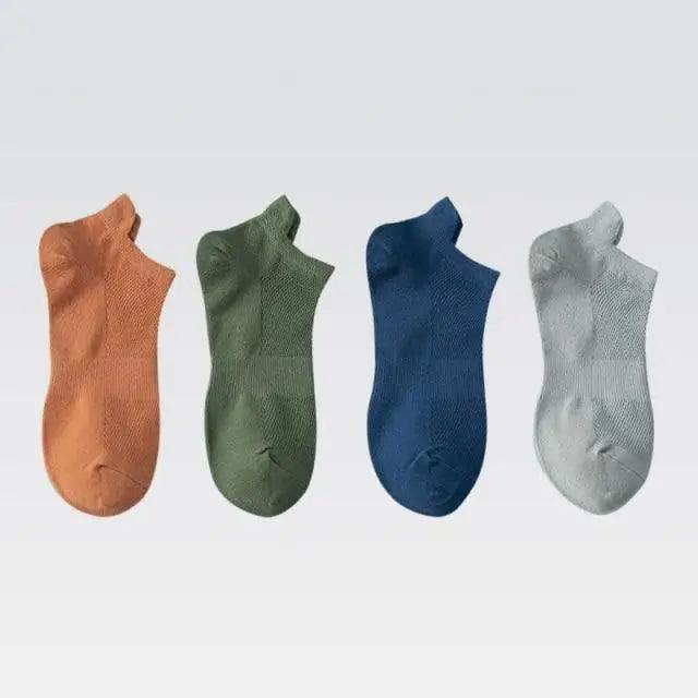 Cute Heart Design 4 Pairs Socks For Women Fashion Spring Cotton Modern Girls Casual Outdoor Socks For Women Stevvex