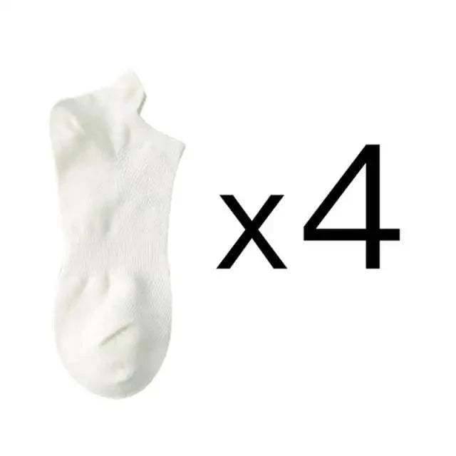 Cute Heart Design 4 Pairs Socks For Women Fashion Spring Cotton Modern Girls Casual Outdoor Socks For Women Stevvex