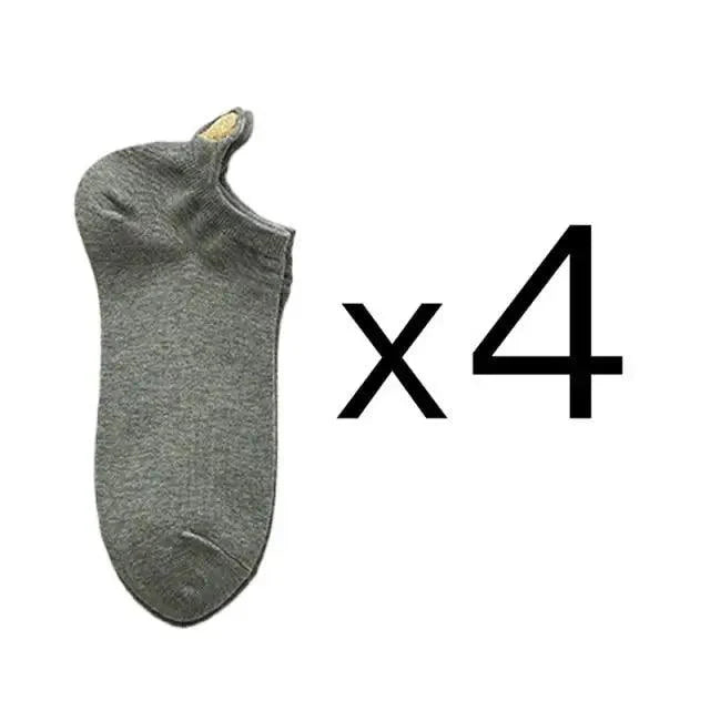 Cute Heart Design 4 Pairs Socks For Women Fashion Spring Cotton Modern Girls Casual Outdoor Socks For Women Stevvex