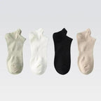 Cute Heart Design 4 Pairs Socks For Women Fashion Spring Cotton Modern Girls Casual Outdoor Socks For Women Stevvex