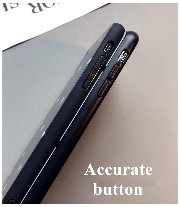 Cute Hearts Pattern Slim Thin Soft Shockproof Silicone Protective Case Cover For Xiaomi Redmi 9 8 A 9C 7A Case small Love Heart Hard Glass Cover For Redmi Note 11 10 9s 9 pro max 7 8 Pro 10X 5G Give Strap Stevvex