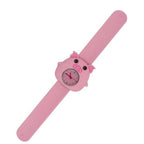 Cute Lively Adorable Unisex Children Quartz Kids Strap Wrist Watch Cute Unique Pattern Silicone Colorful Elegant Children Toddler Wrist Watches Time Teacher For Boys Girlss
